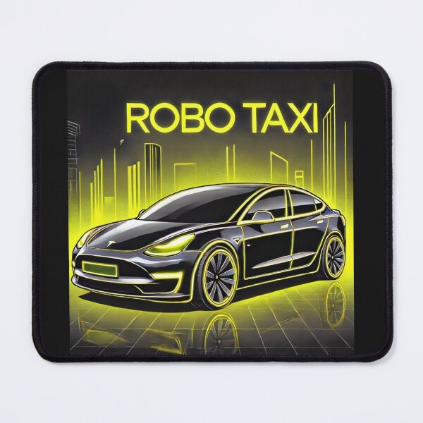 Item preview, Tesla robo taxi designed and sold by TEEJAMBOREE.
