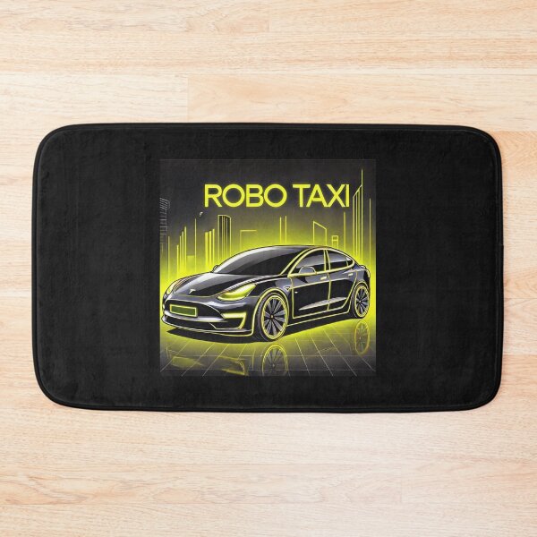 Item preview, Tesla robo taxi designed and sold by TEEJAMBOREE.