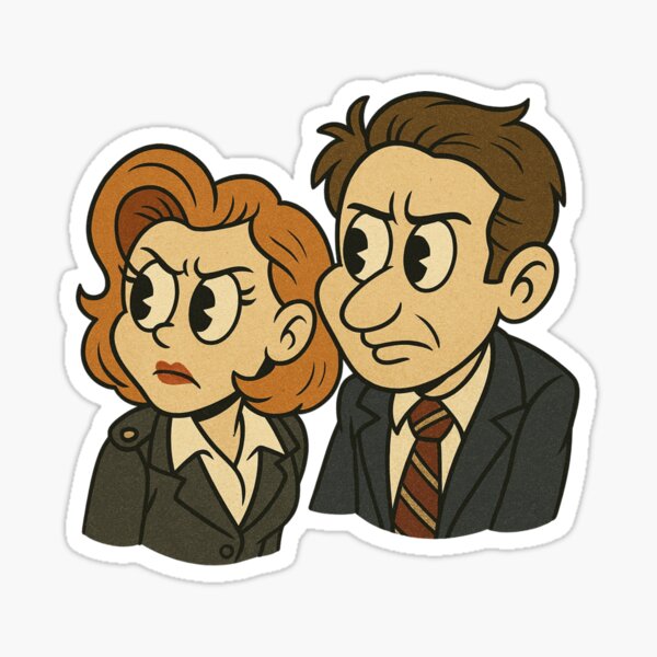 Item preview, The neXt Files, Parody Sticker designed and sold by Organic Creeps.