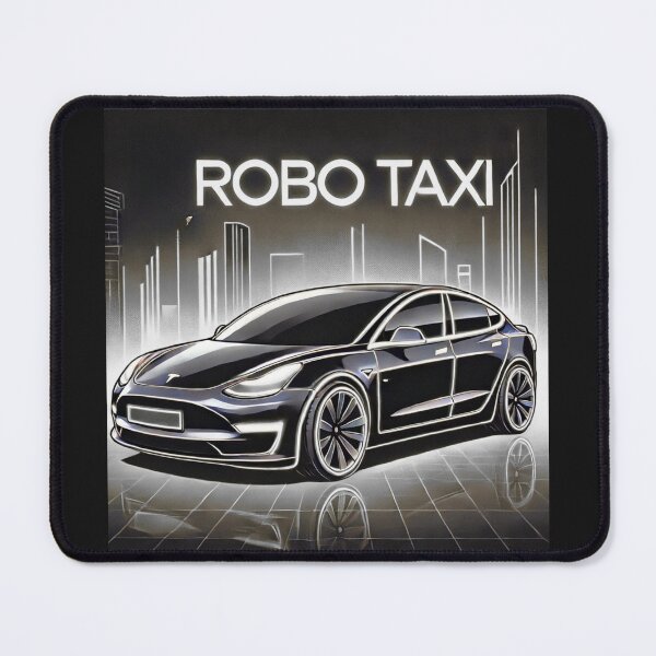 Item preview, Tesla robo taxi designed and sold by TEEJAMBOREE.