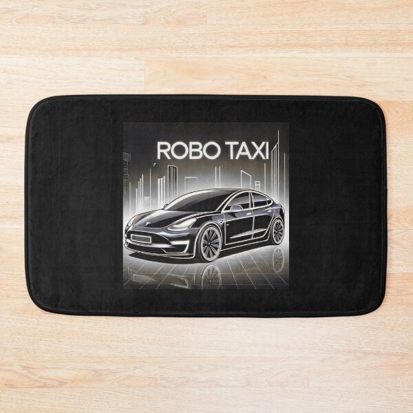 Item preview, Tesla robo taxi designed and sold by TEEJAMBOREE.