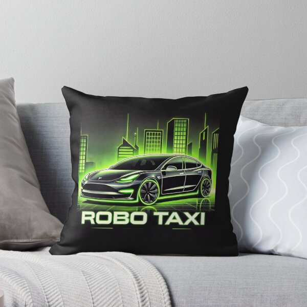Item preview, Tesla robo taxi designed and sold by TEEJAMBOREE.