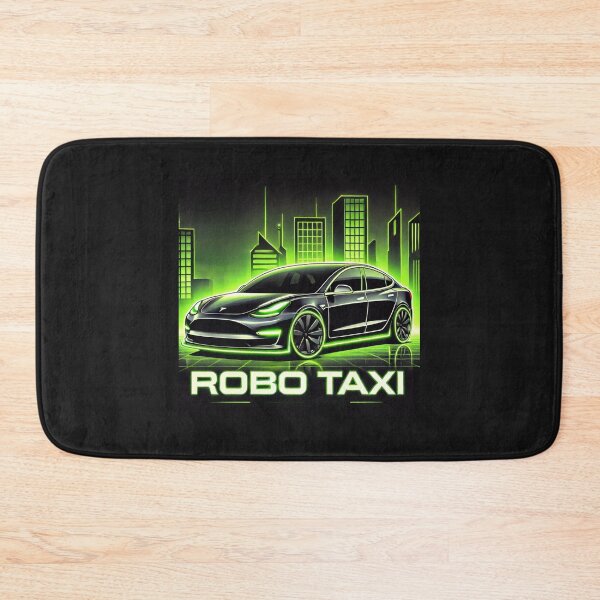 Item preview, Tesla robo taxi designed and sold by TEEJAMBOREE.