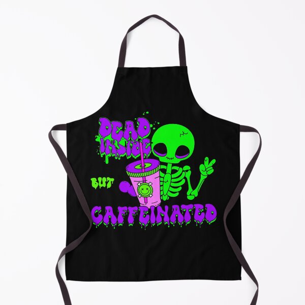 Item preview, Dead inside but caffeinated designed and sold by Moods & Merch Co..