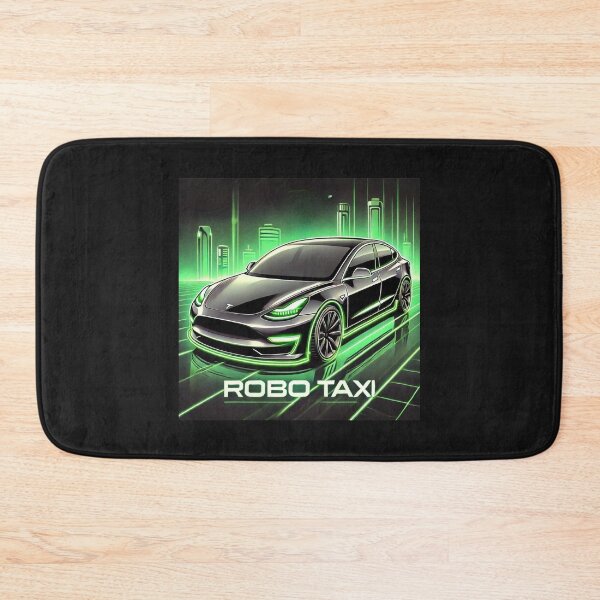 Item preview, Tesla robo taxi designed and sold by TEEJAMBOREE.