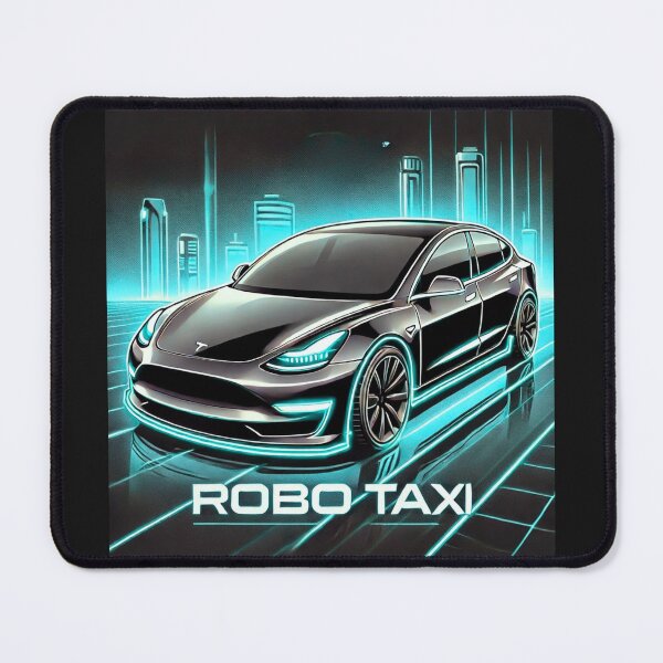 Item preview, Tesla robo taxi designed and sold by TEEJAMBOREE.