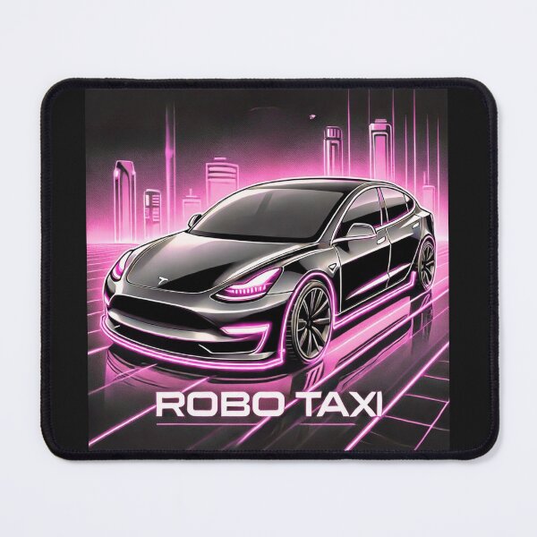 Item preview, Tesla robo taxi designed and sold by TEEJAMBOREE.