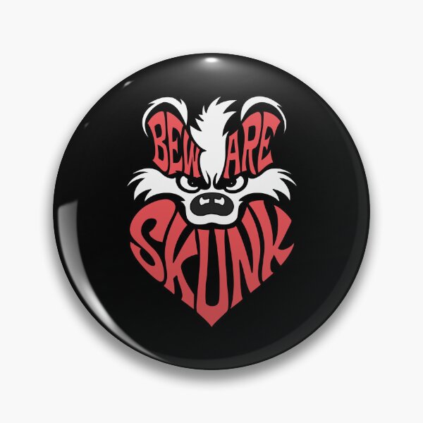 Item preview, Beware of Skunk Stink Alert designed and sold by Mdozet.