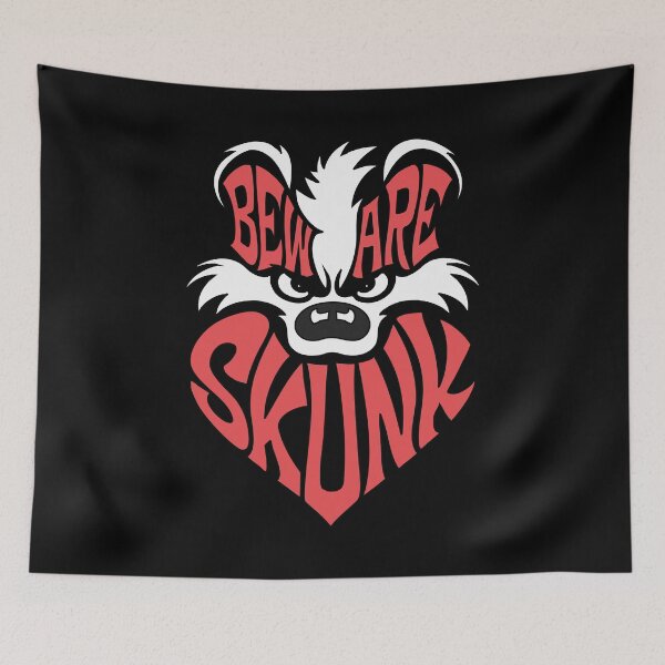 Item preview, Beware of Skunk Stink Alert designed and sold by Mdozet.