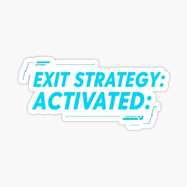 Item preview, Exit Strategy Activated – Funny Introvert Escape Plan designed and sold by LaserKey.