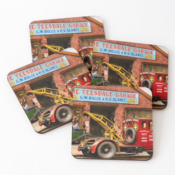 Item preview, Garage - The Teesdale Garage 1930 designed and sold by Mike Savad Photography.
