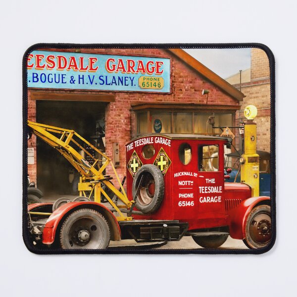 Item preview, Garage - The Teesdale Garage 1930 designed and sold by Mike Savad Photography.