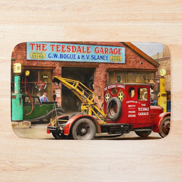 Item preview, Garage - The Teesdale Garage 1930 designed and sold by Mike Savad Photography.