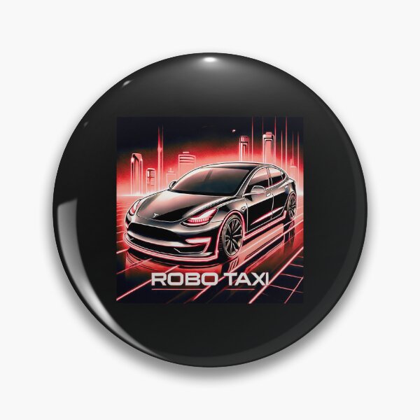 Item preview, Tesla robo taxi designed and sold by TEEJAMBOREE.