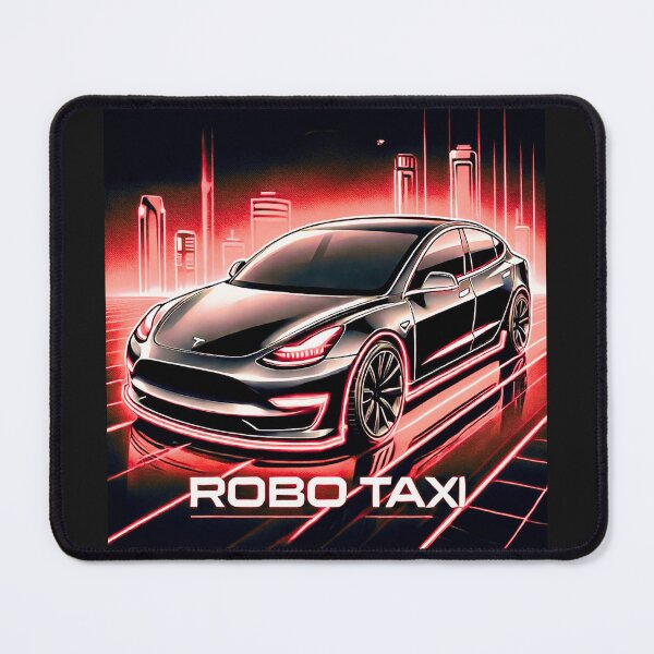 Item preview, Tesla robo taxi designed and sold by TEEJAMBOREE.
