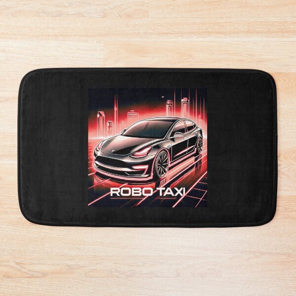 Item preview, Tesla robo taxi designed and sold by TEEJAMBOREE.