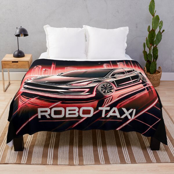 Item preview, Tesla robo taxi designed and sold by TEEJAMBOREE.