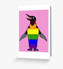 Penguin (Pride) Greeting Card