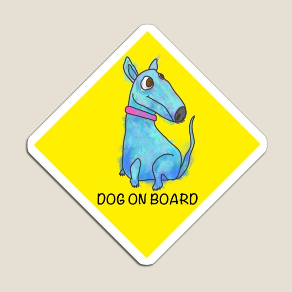 Dog On Board Magnet