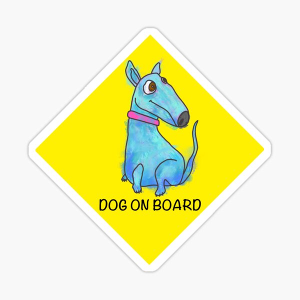 Dog On Board Sticker