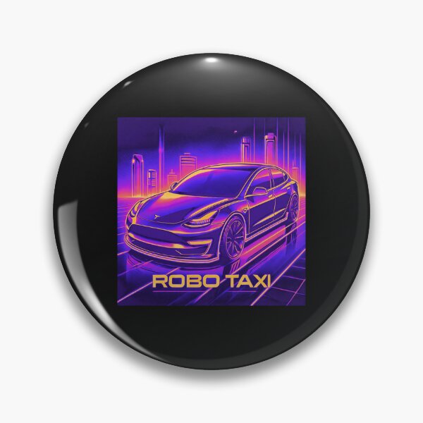 Item preview, Tesla robo taxi designed and sold by TEEJAMBOREE.