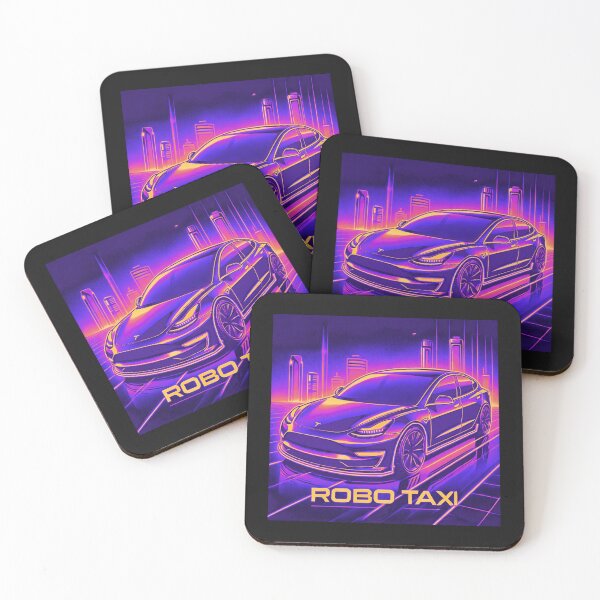 Item preview, Tesla robo taxi designed and sold by TEEJAMBOREE.