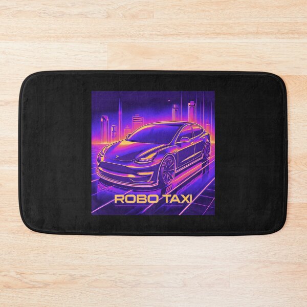 Item preview, Tesla robo taxi designed and sold by TEEJAMBOREE.