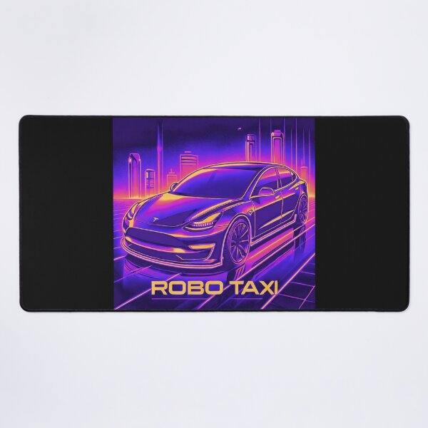 Item preview, Tesla robo taxi designed and sold by TEEJAMBOREE.