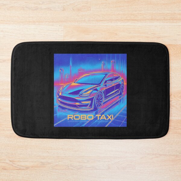 Item preview, Tesla robo taxi designed and sold by TEEJAMBOREE.