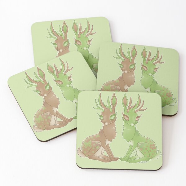 Item preview, Earthy Jackalopes designed and sold by JanGrackle.
