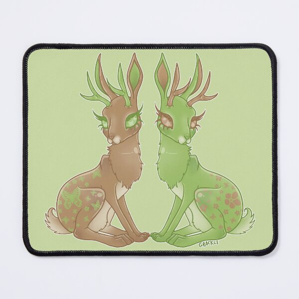 Item preview, Earthy Jackalopes designed and sold by JanGrackle.