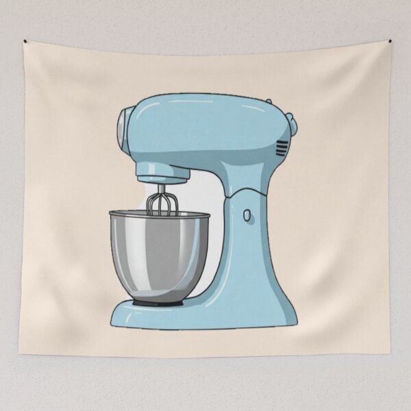 Item preview, Light Blue kitchen mixer designed and sold by StickersRyous.