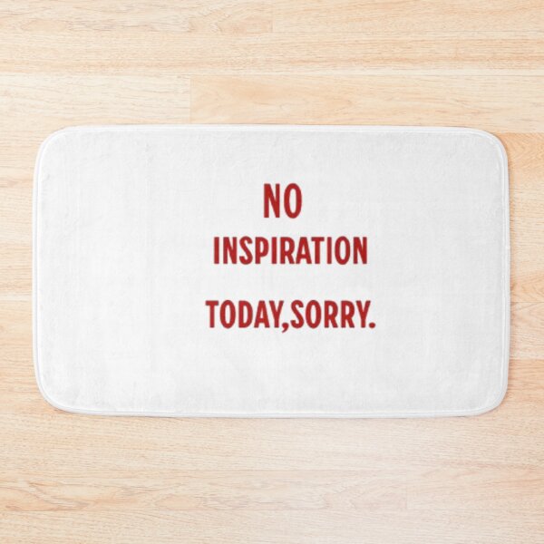 Item preview, No inspiration today, sorry designed and sold by elartis.