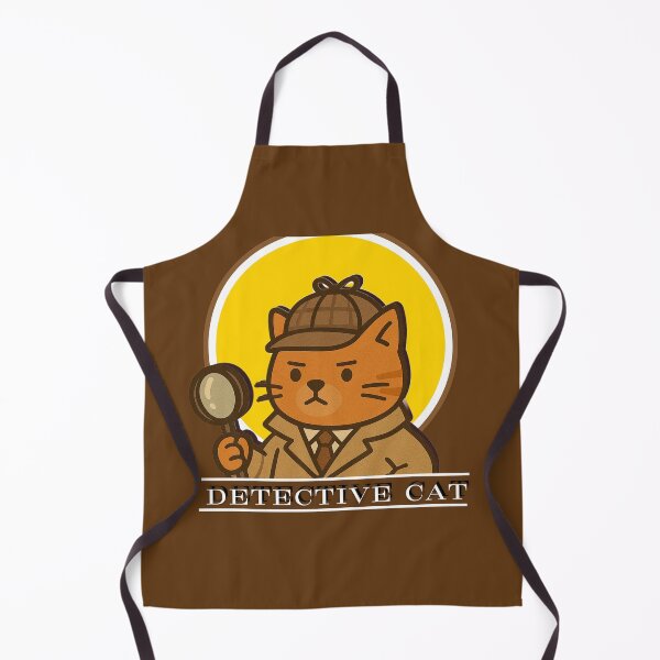 Item preview, Detective Cat – Cute Vintage Cat Investigator Art designed and sold by Puretrendsetter.