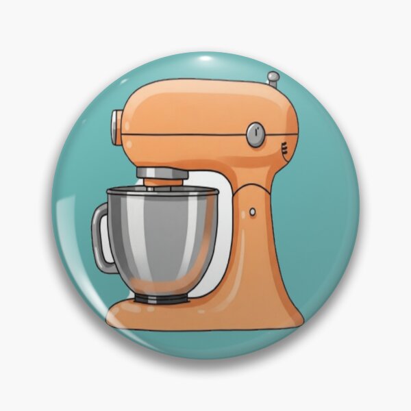 Item preview, Light Orange kitchen mixer designed and sold by StickersRyous.