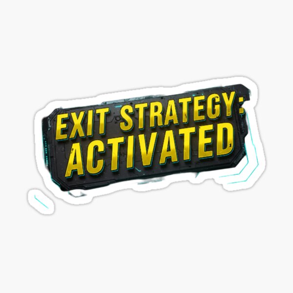 Item preview, Exit Strategy Activated – Funny Introvert Escape Plan designed and sold by LaserKey.