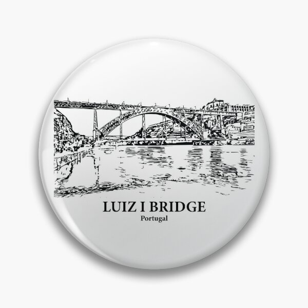 Item preview, Luiz I Bridge - Portugal designed and sold by Lakeric Cityscapes.