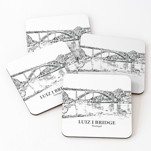 Item preview, Luiz I Bridge - Portugal designed and sold by Lakeric Cityscapes.