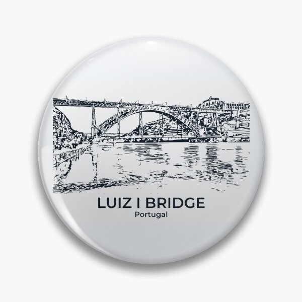 Item preview, Luiz I Bridge - Portugal designed and sold by Lakeric Cityscapes.
