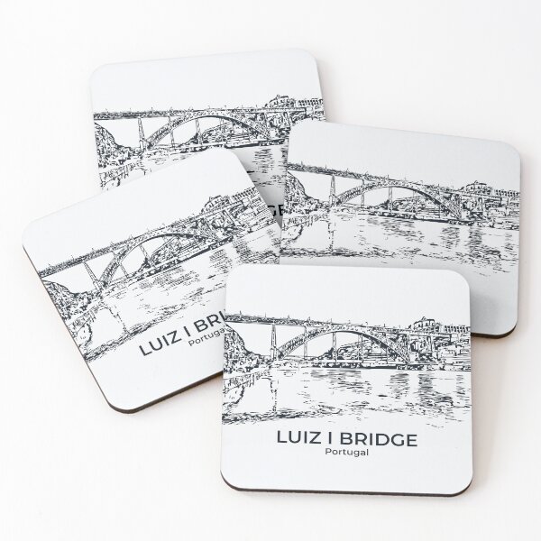 Item preview, Luiz I Bridge - Portugal designed and sold by Lakeric Cityscapes.
