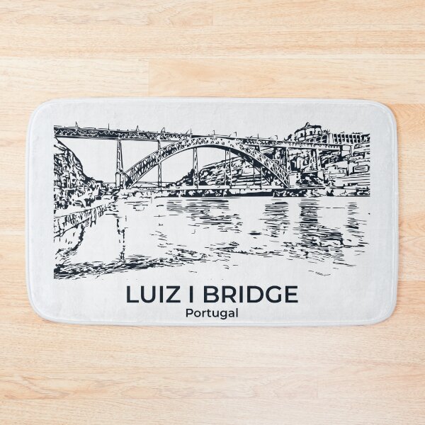 Item preview, Luiz I Bridge - Portugal designed and sold by Lakeric Cityscapes.