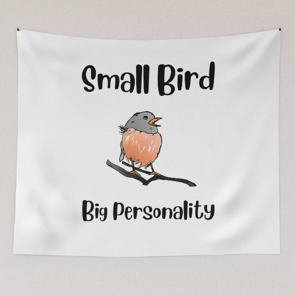 Item preview, Robin bird lover quote cute bird ornithologist bird spotting designed and sold by Artstastic.
