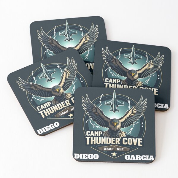 Item preview, Camp Thunder Cove Military Patch designed and sold by nhk999.