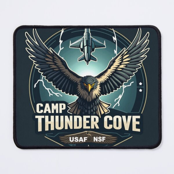 Item preview, Camp Thunder Cove Military Patch designed and sold by nhk999.