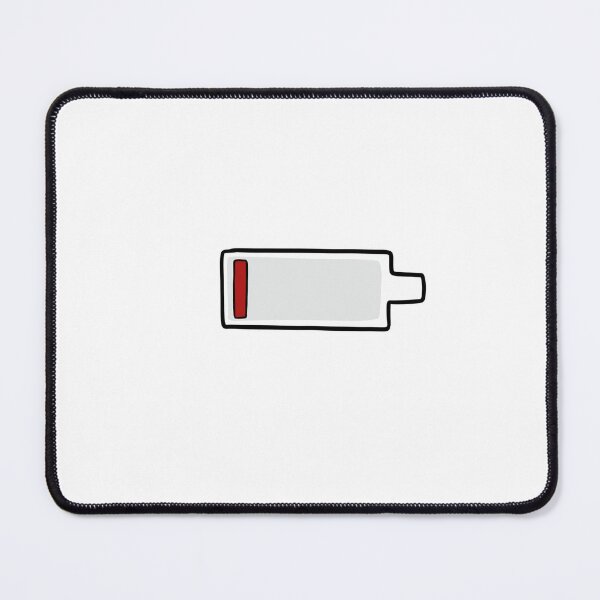 Item preview, Stylized Low Battery Design: Red Alert designed and sold by avellis illustrations.