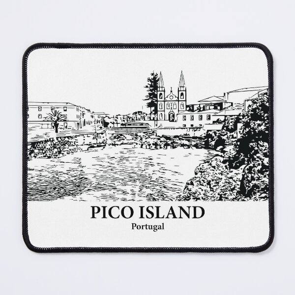 Artikelvorschau, Insel Pico - Portugal entworfen und verkauft von Lakeric Cityscapes.
