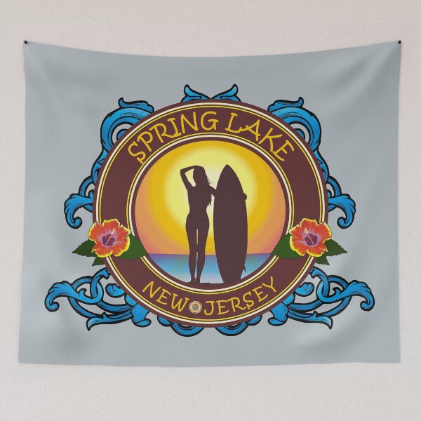 Item preview, Spring Lake surfer girl designed and sold by studioss76.