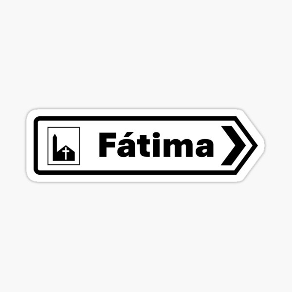 Aperçu de l'œuvre Assiette Fatima Portugal flèche créée et vendue par sticket-travel.