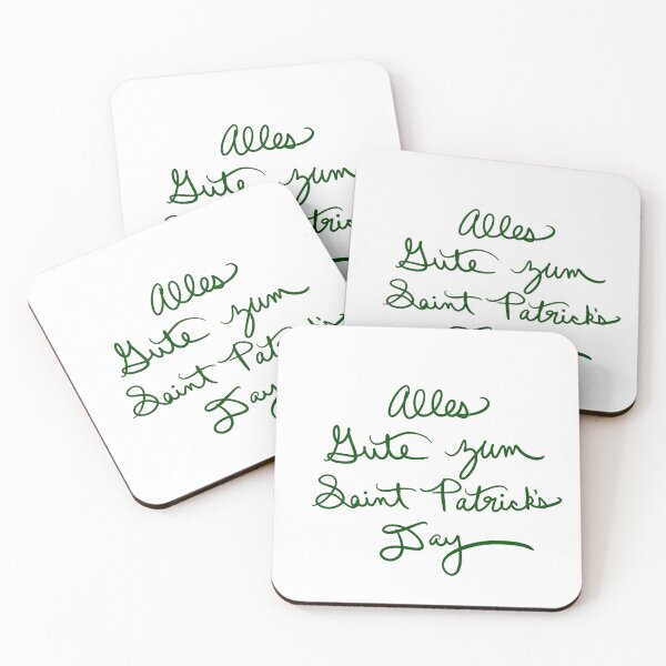 Item preview, Happy Saint Patrick’s Day in German designed and sold by abeink.