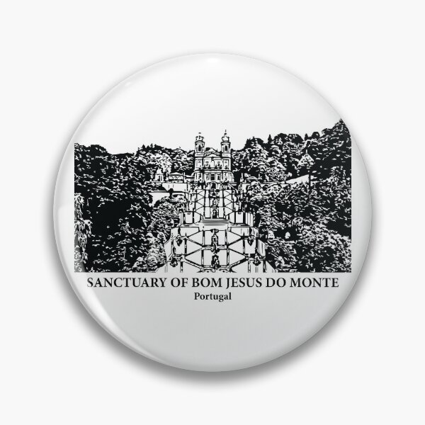 Artikelvorschau, Heiligtum von Bom Jesus do Monte - Portugal entworfen und verkauft von Lakeric Cityscapes.